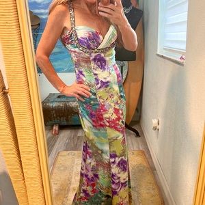 🔥Tiffany Designs,Gorgeous, Vibrant Special Occasion Dress, Excellent Condition